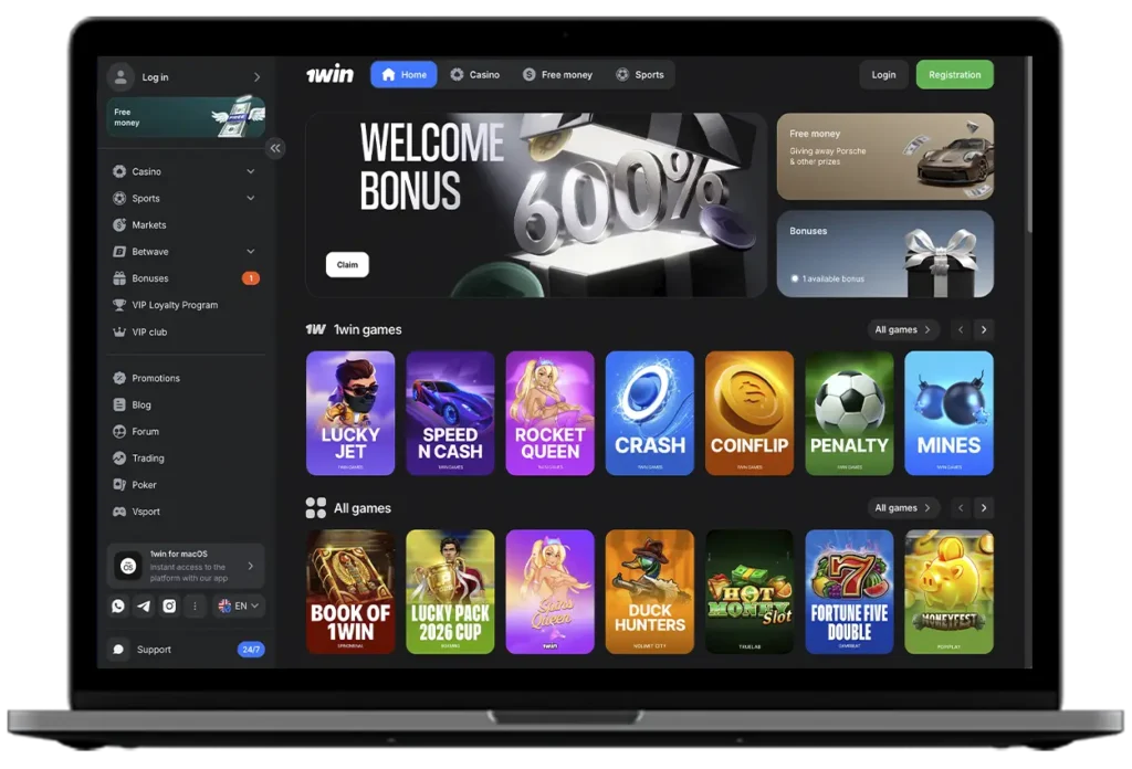 1win Casino and Betting site for Indian players